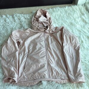 Nike size small Storm-Fit running jacket in blush